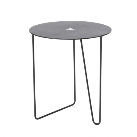 990116 Bull black/brown журнальный столик с круглой столешницей 42х38см;LIND DNA Мебель