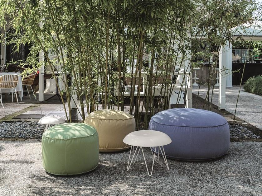 Casamania & Horm Круглый пуф с тканевой обивкой для дома или на улице sun-id-1453025 - Вид №2