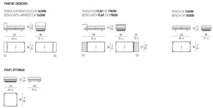 Minotti Секционный кожаный диван Connery sun-id-1360756 - Вид №13