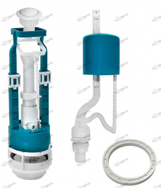 Арматура Инкоэр кнопка бел.нижн.подв. (СБ1-НпрНРФ-Б-КК) (3-3-1-5) СБ1-НпрРФ-Б-КК 14136