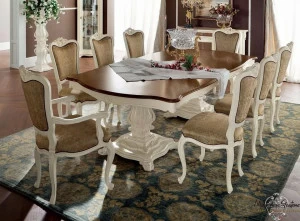 Modenese Gastone Прямоугольный деревянный стол для гостиной Bella vita