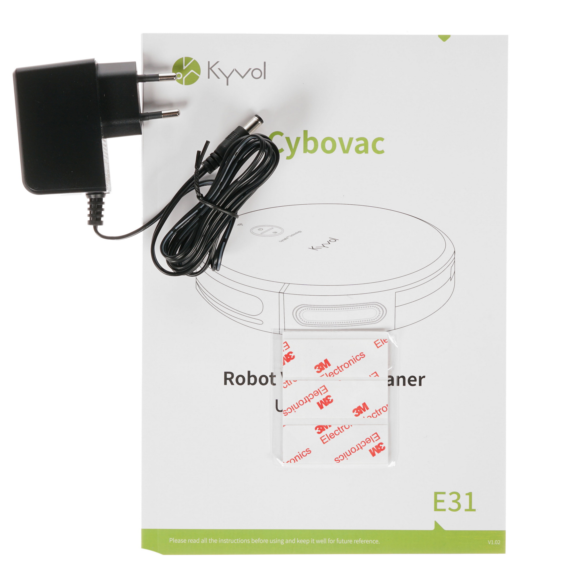 5309231 Робот-пылесос Kyvol E31 черный STDN-0106559 - Вид №11