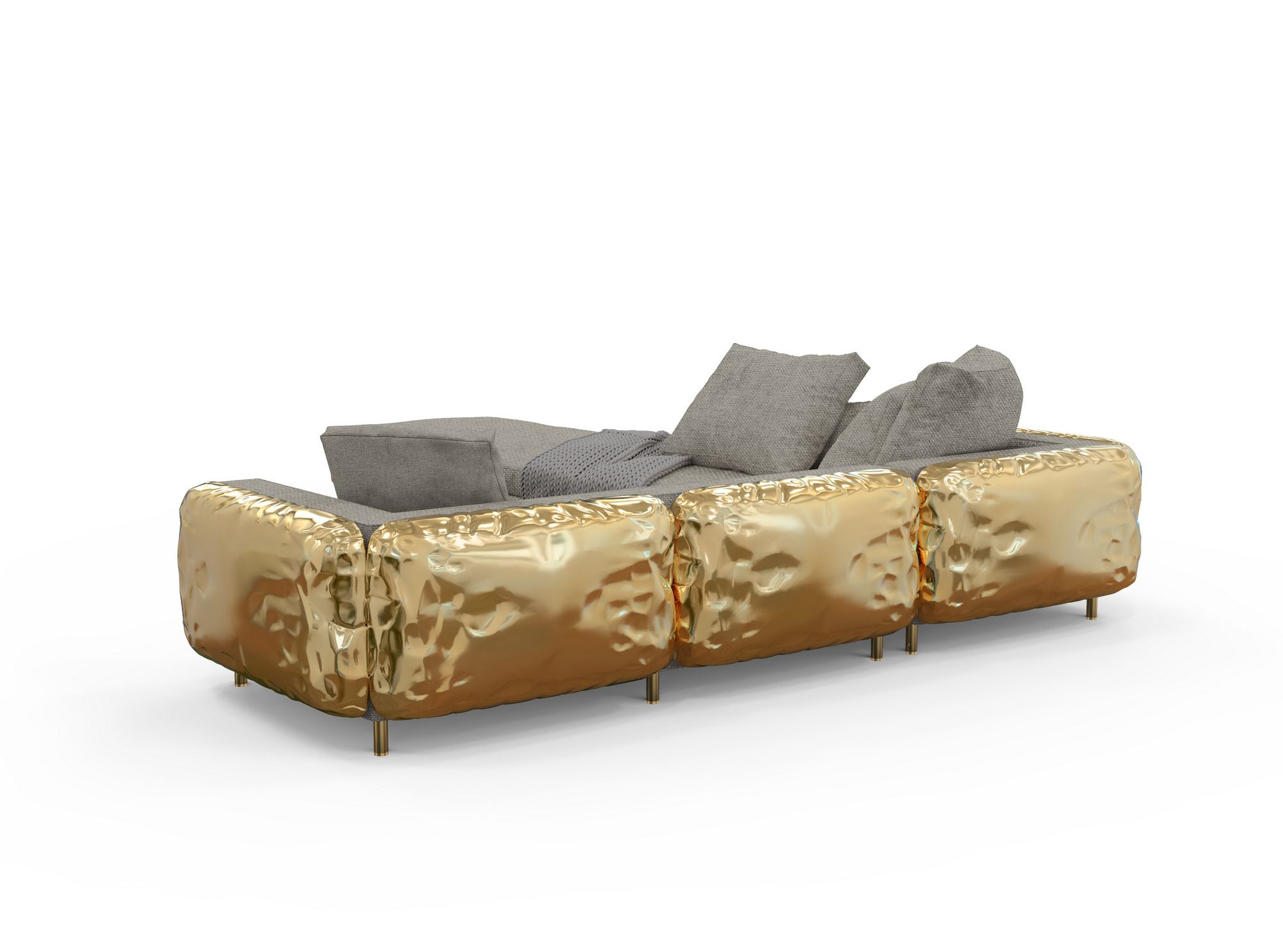 Модульный угловой диван из ткани с полуостровом Boca do Lobo Новые поступления ARCH-00046314 - Вид №15