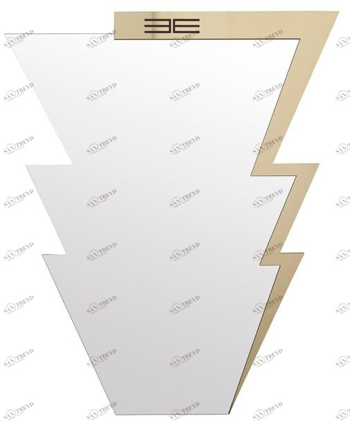 ETRO Home Interiors Металлическое зеркало в настенной раме Ziggy E.zig.511.a