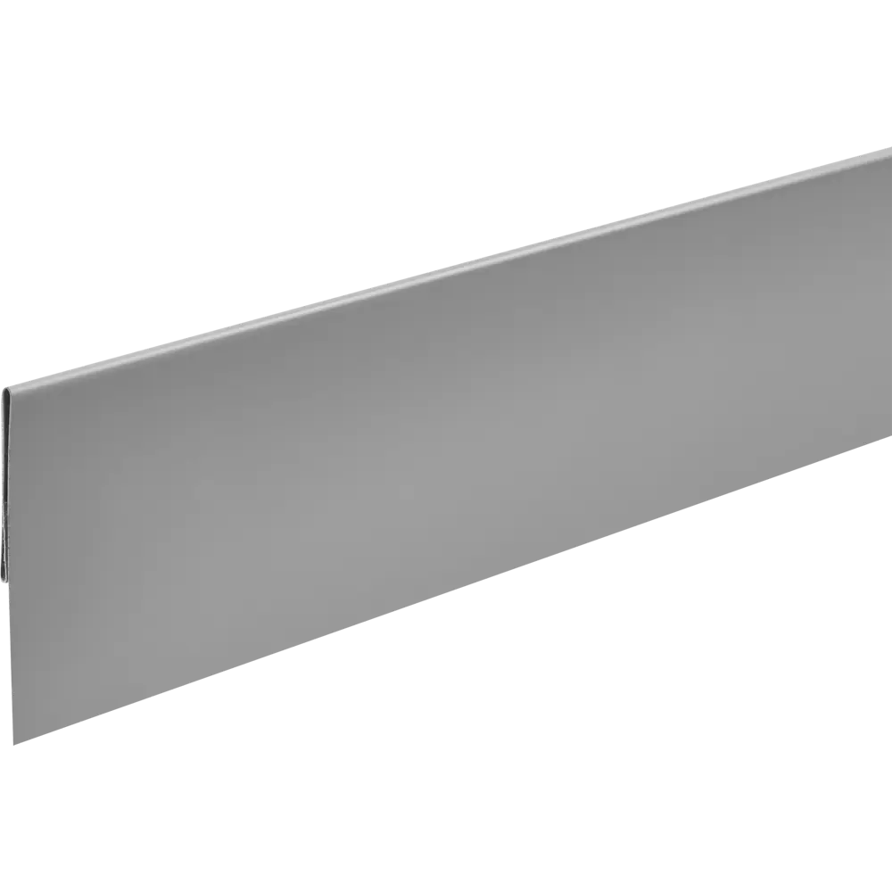 Планка финишная RAL 7004 цвет сигнальный серый 2 м 85865815 STLM-2187838 Santreyd 