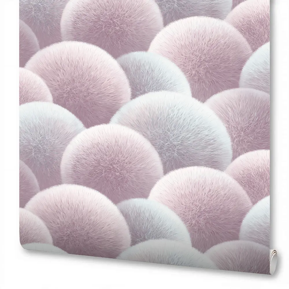 Флизелиновые обои ANTURAGE Puff - нежная роза для вашего интерьера 89373725 STLM-1418709