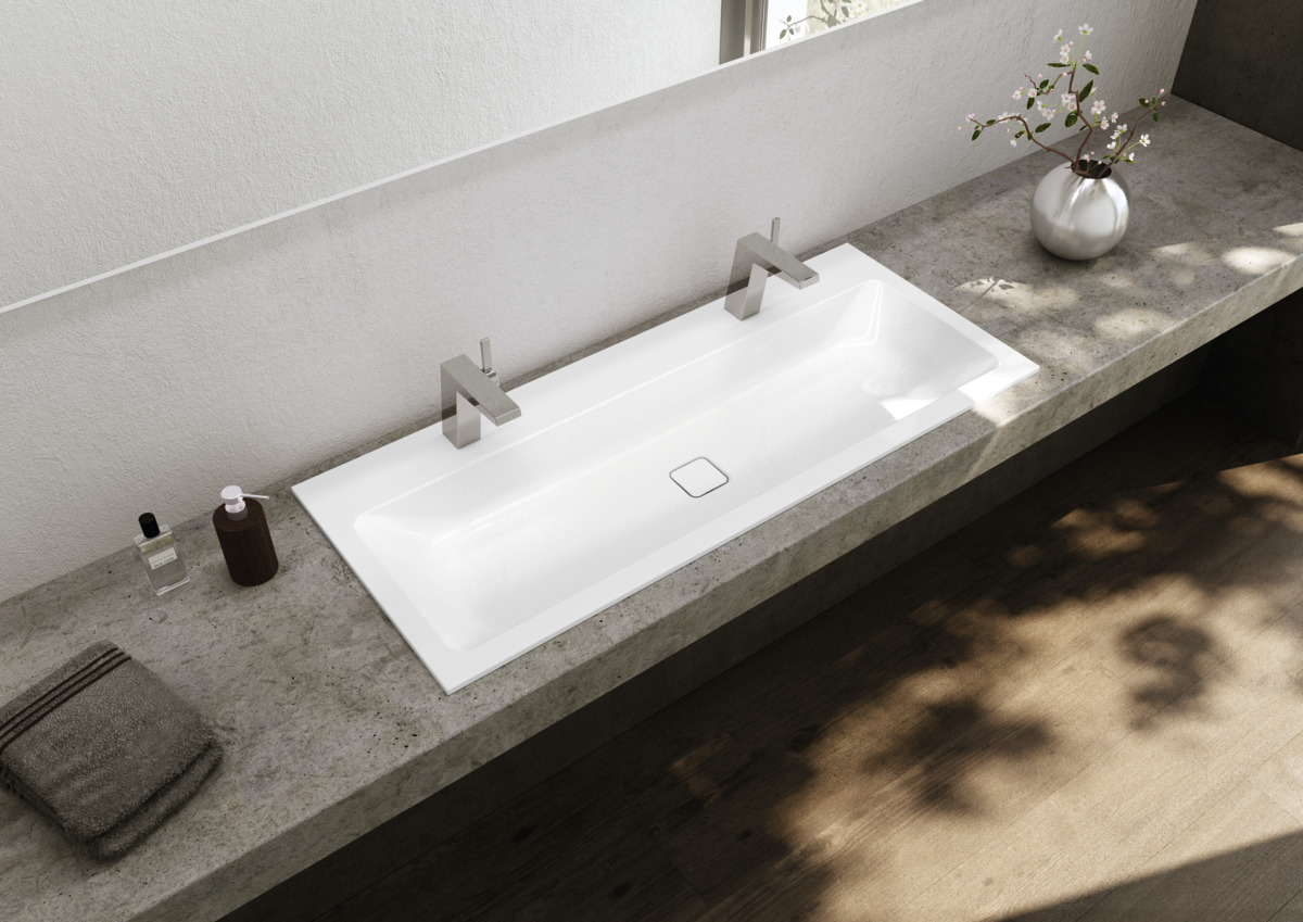 Умывальник KALDEWEI Сталь эмалированная 3081 443 теплый бежевый 20 30813083443  - Вид №6