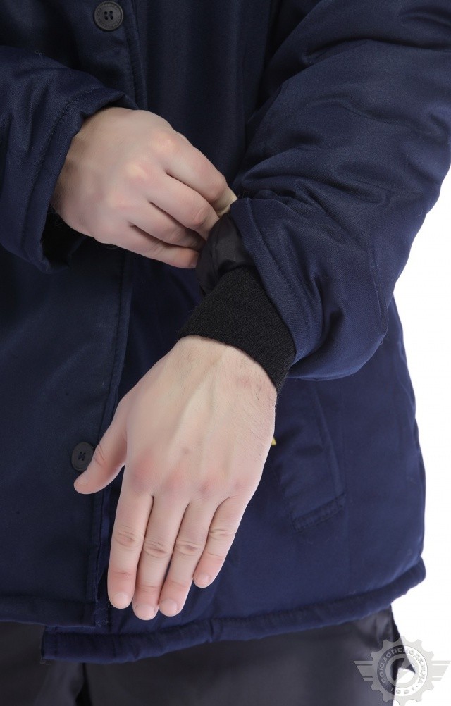 64964 Куртка "Дон" зимняя синяя  Зимняя спецодежда  размер 52-54/170-176  - Вид №11