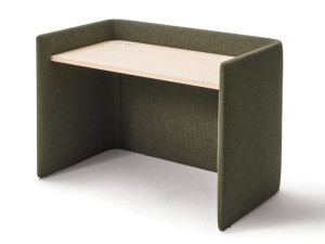 Рабочий стол из шпона с системой люверсов