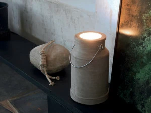 Karman Настольный светильник для улицы с отраженным светом из бетона Via lattea