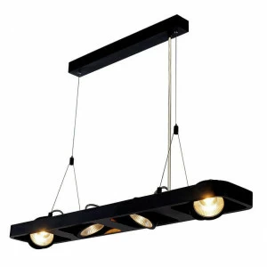 Подвесной светильник черный SLV Lynah Quad 154910 SLV ДИЗАЙНЕРСКИЕ, LYNAH 00-3889754 Черный