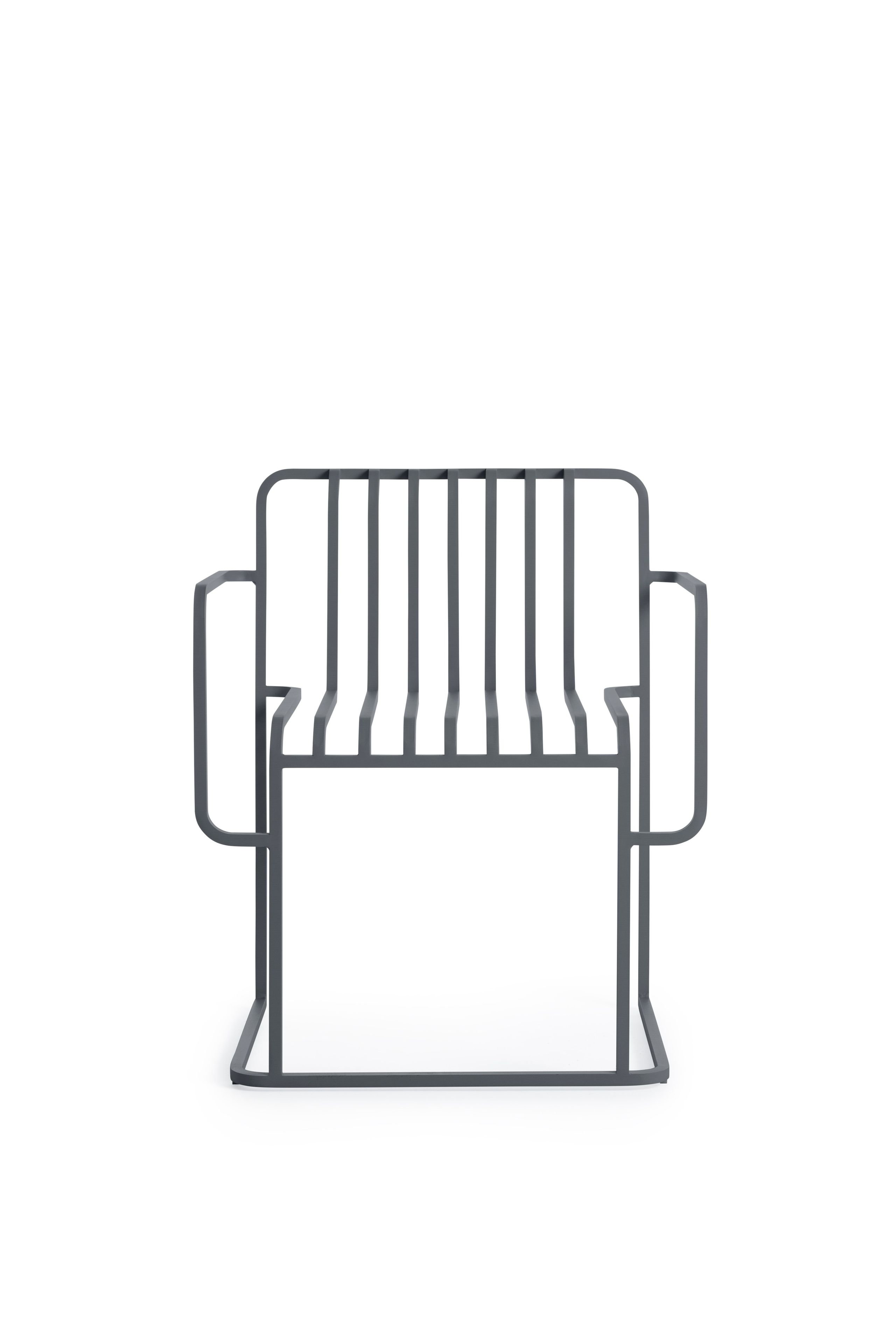 Алюминиевый стул с подлокотниками Diabla гриль ARCH-00143391 - Вид №13