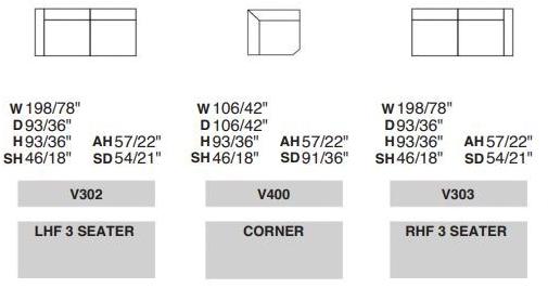 Rossini Sofas Угловой диван в коже Atene sun-id-1443322 - Вид №8