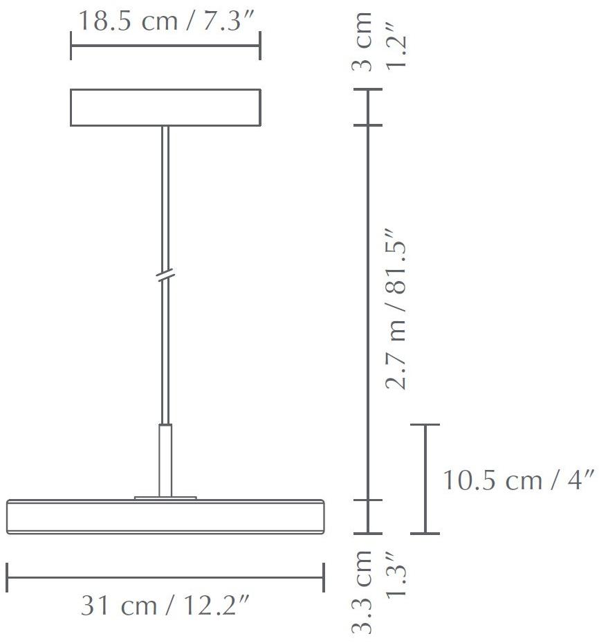 Umage Светодиодный подвесной светильник из алюминия Asteria 2151 / 2206  - Вид №9