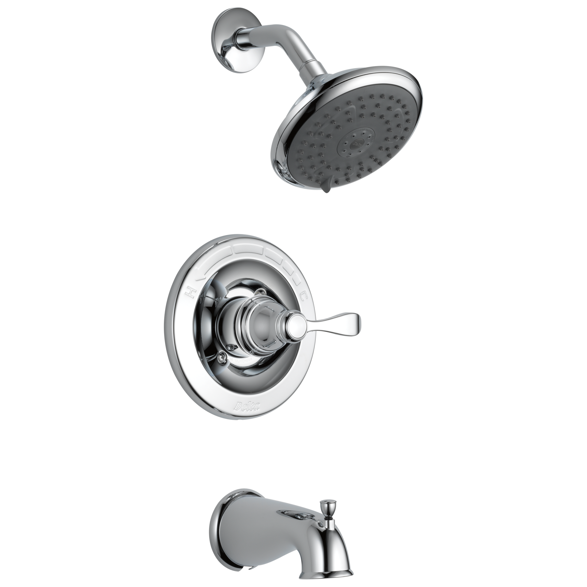 144984-BN Ванна и душ Monitor® серии 14 Delta Faucet Porter Матовый никель