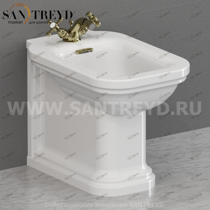 4121K2 Биде напольное Waldorf Kerasan