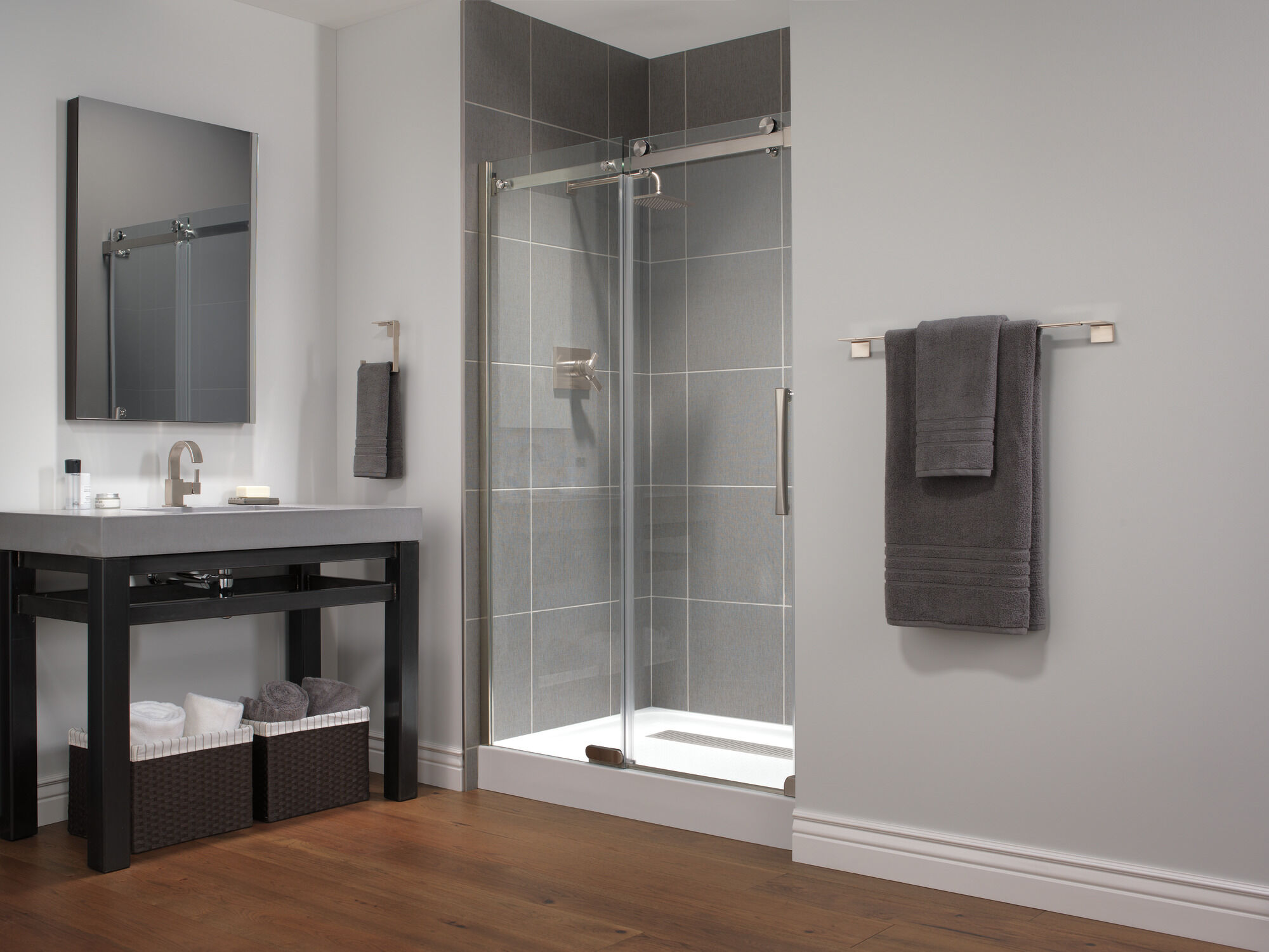 T17T253-SS-WE Отделка для душа TempAssure® серии 17T Delta Faucet Vero Нержавеющая сталь - Вид №7