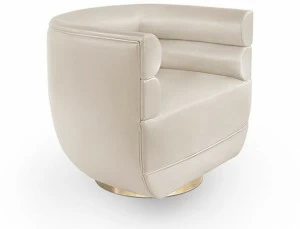 Essential Home Кресло из ткани с подлокотниками Loren