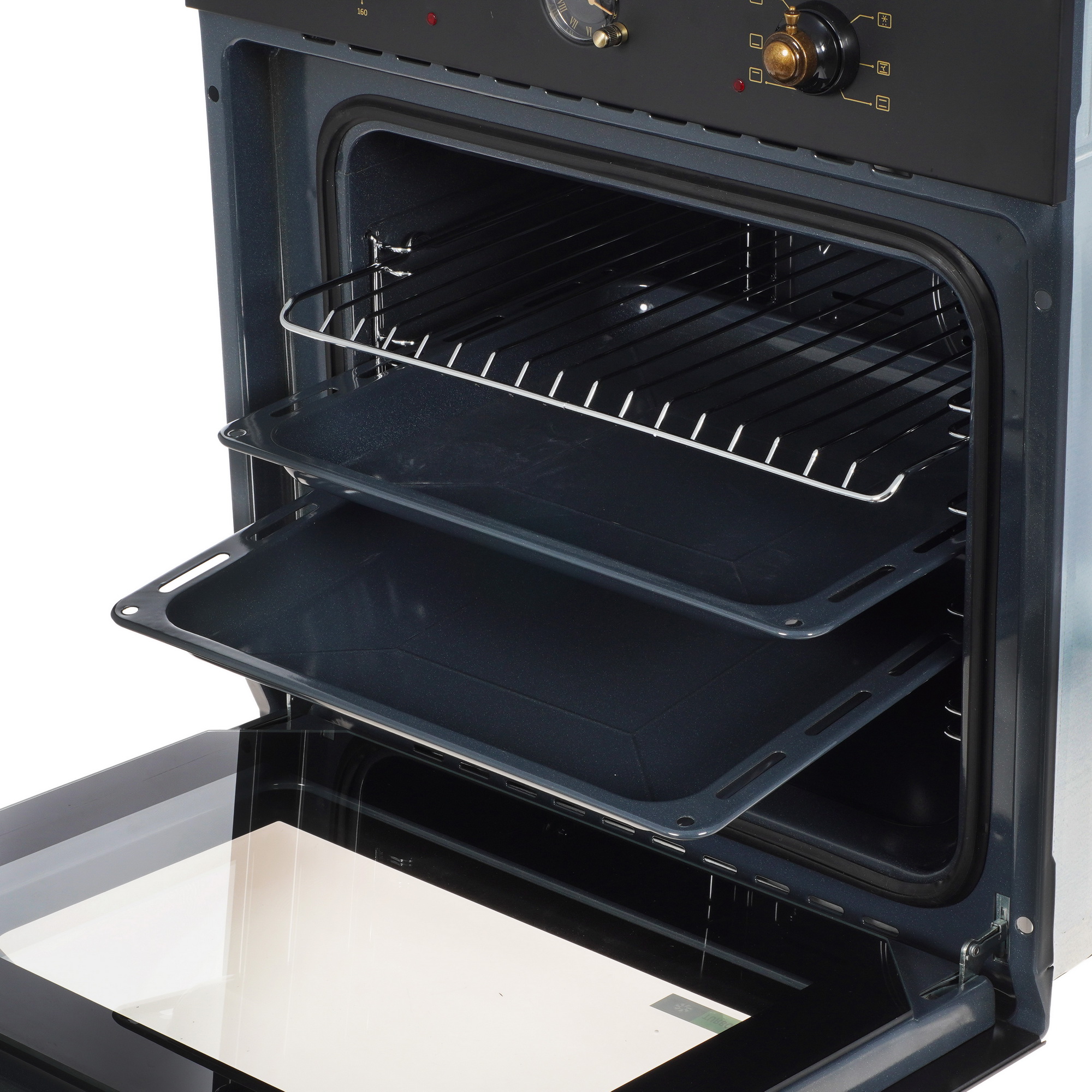 1197014 Электрический духовой шкаф MBS DE-606BL черный STDN-0064630 - Вид №5