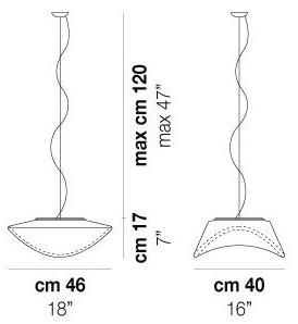 Vetreria Vistosi Подвесной светильник из стекла Balance sun-id-1466639 - Вид №4