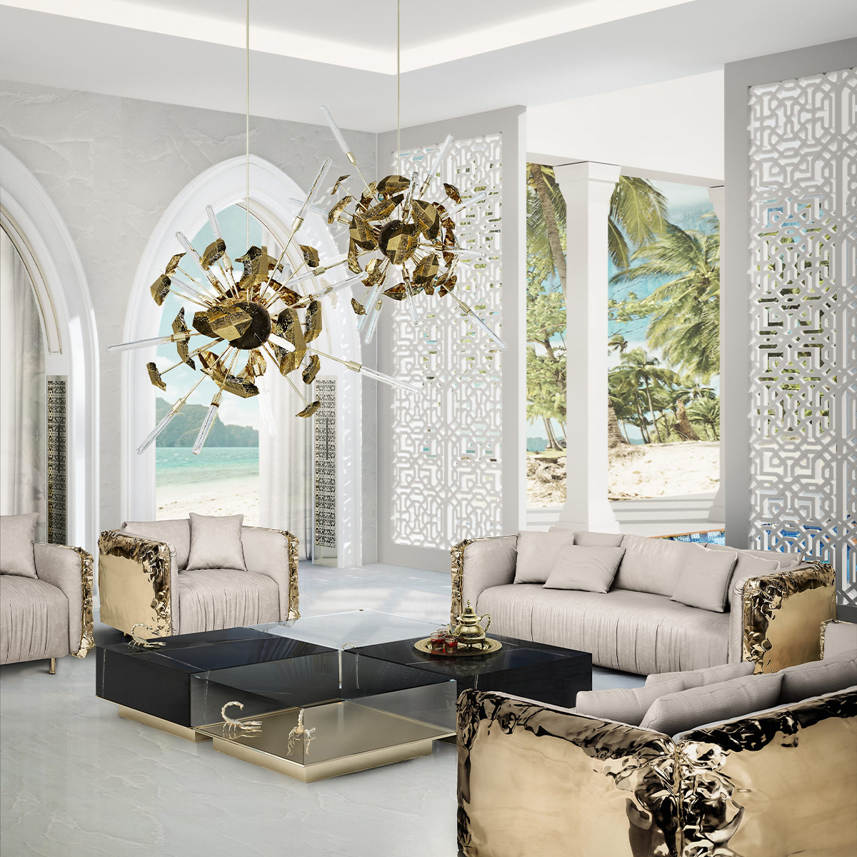 Кресла Imperfectio Armchair Covethouse BOCA DO LOBO  - Вид №1