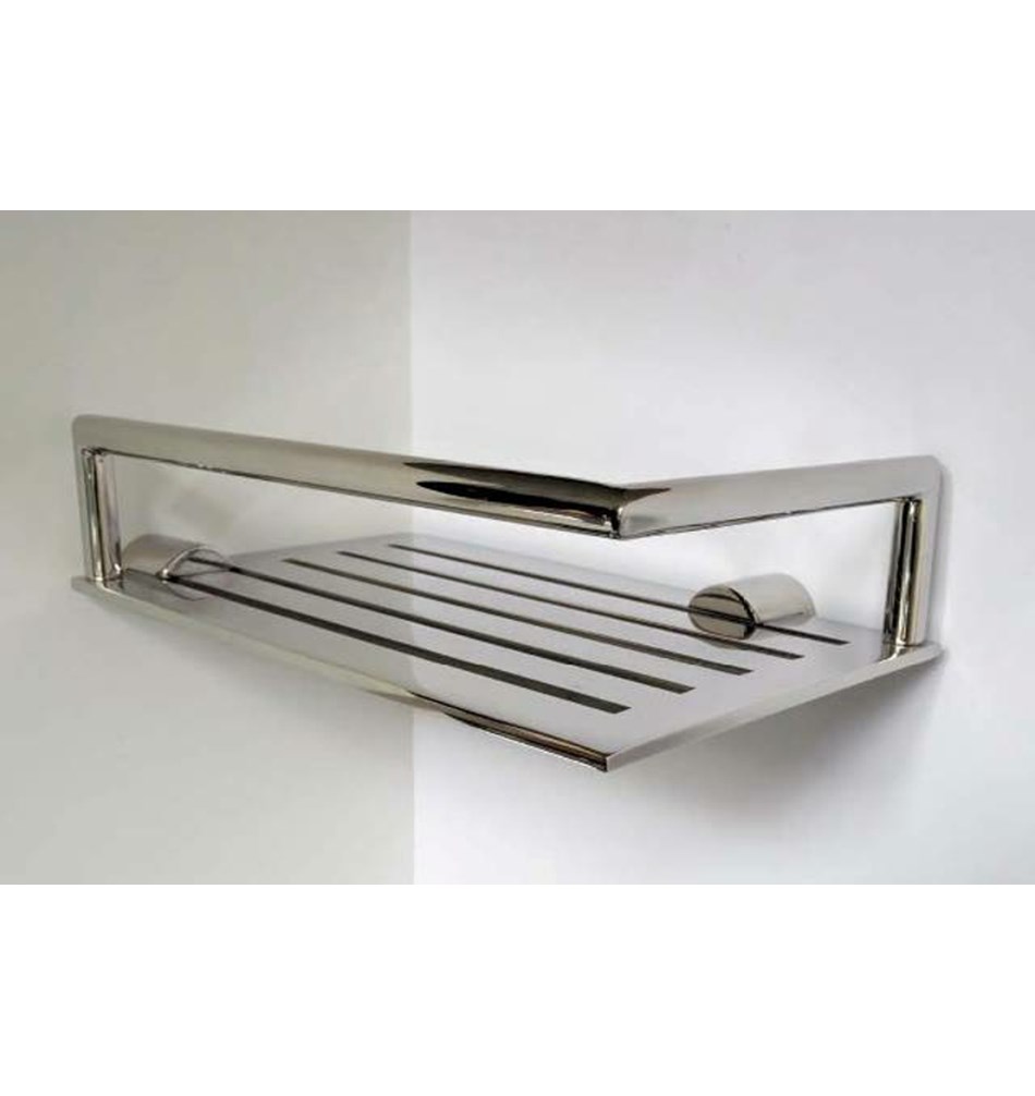 FROST Мыльница 2 угловая » полированная. Нержавеющая сталь Полированный O1938  - Вид №2