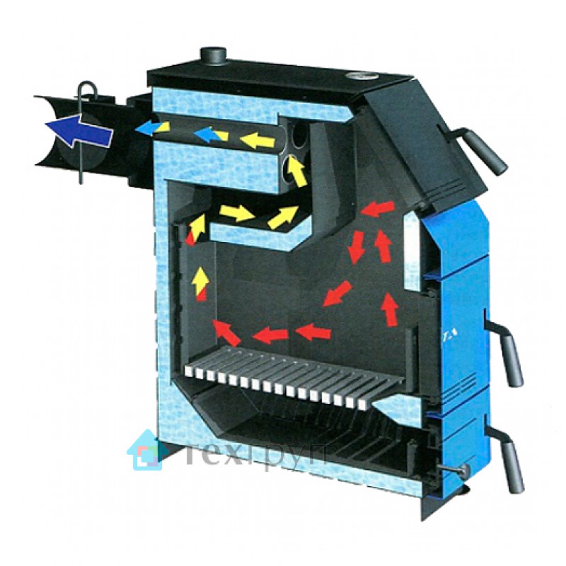 Твердотопливный котел ZOTA Тополь 20 М ТОПОЛЬ-М ТОПОЛЬ20М - Вид №2