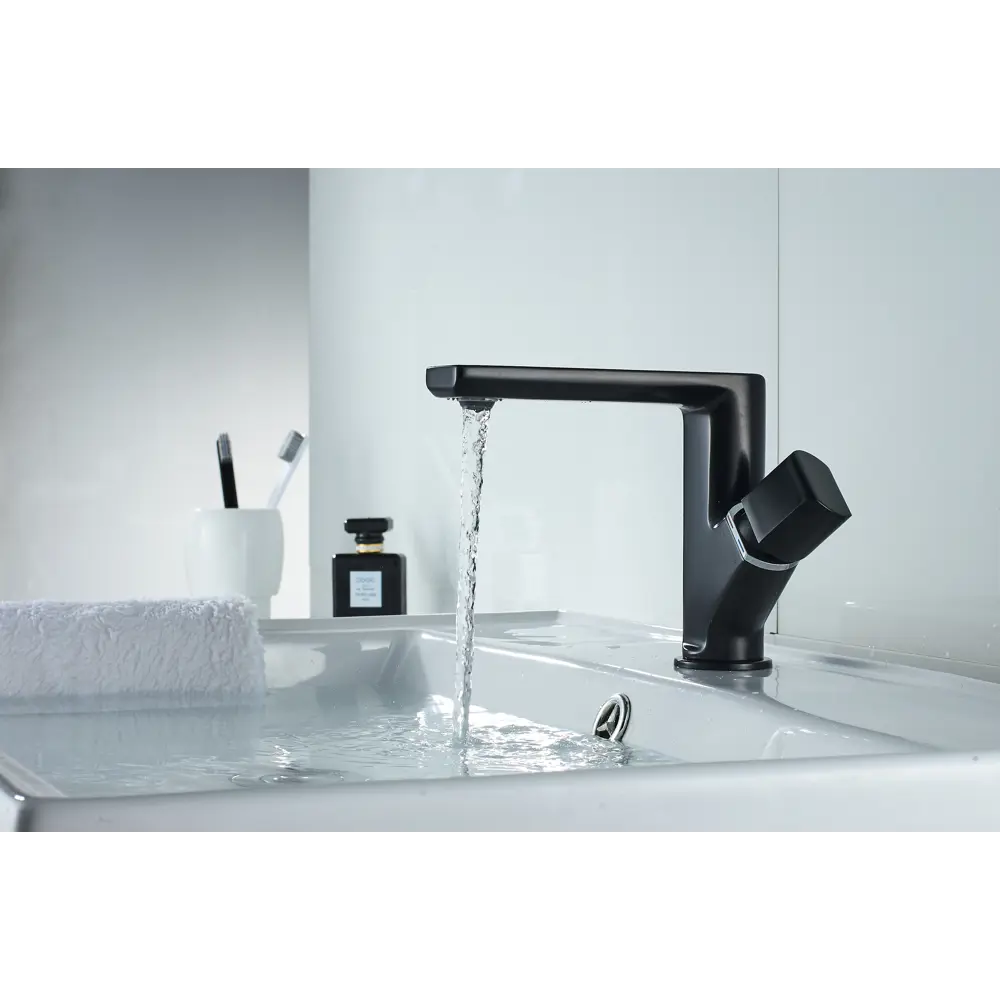 Смеситель для раковины SENSEA Neo — элегантный черный с аэратором 82135933 STLM-0020076 - Вид №6