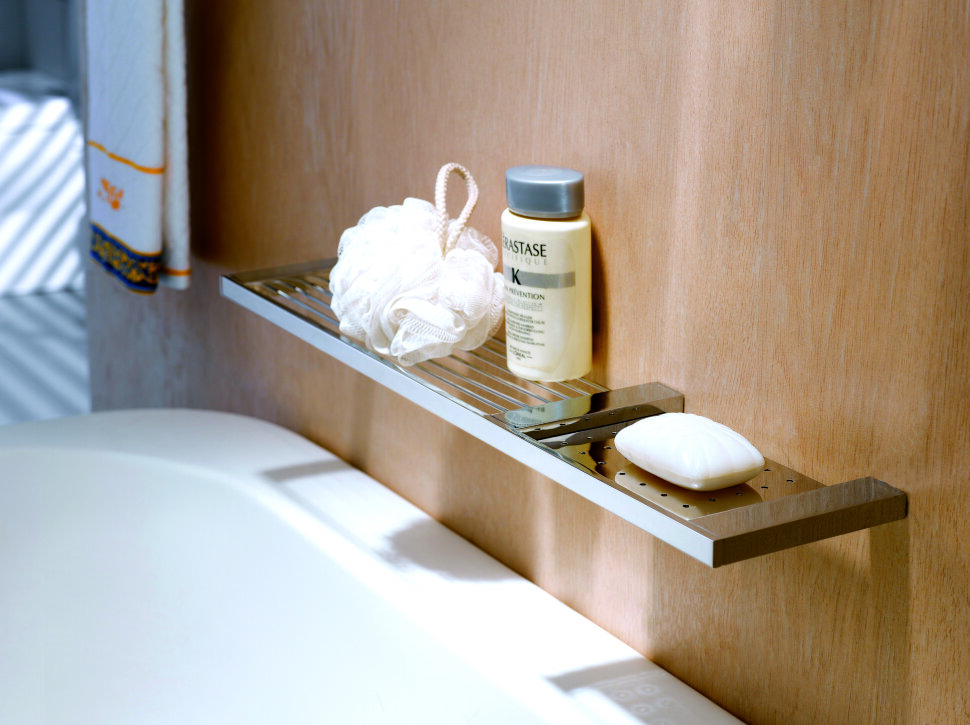 31060E Душевая полка подвесная цвет хром LANGBERGER VICO - Вид №2