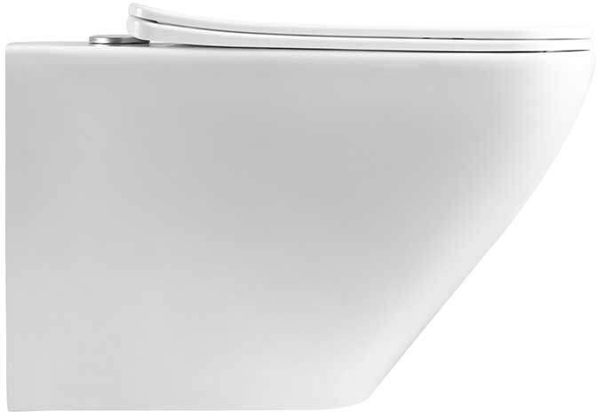 91078338 Унитаз подвесной VT1-22 безободковый с сиденьем микролифт STLM-0472589 VINCEA