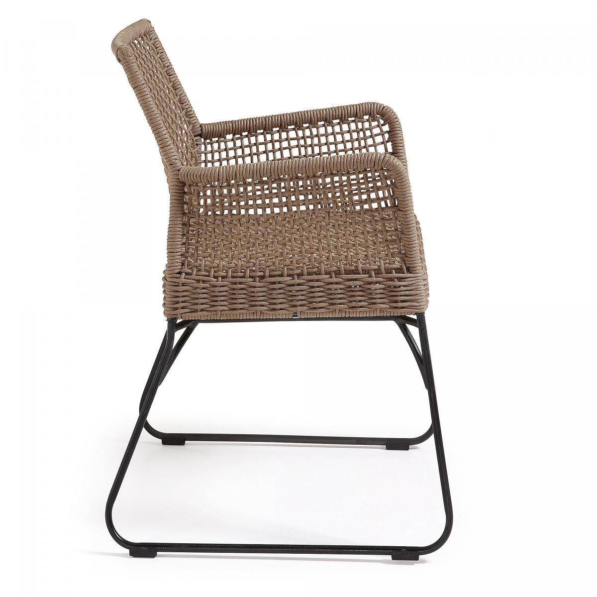 052280 Стул бежевый La Forma Novak  - Вид №8