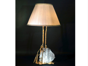Хрустальная настольная лампа
