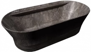 L'ANTIC COLONIAL Отдельностоящая овальная ванна из натурального камня Tono