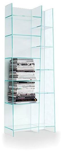 Sovet italia Самонесущий модульный книжный шкаф из стекла Delphi sun-id-1374037 - Вид №8