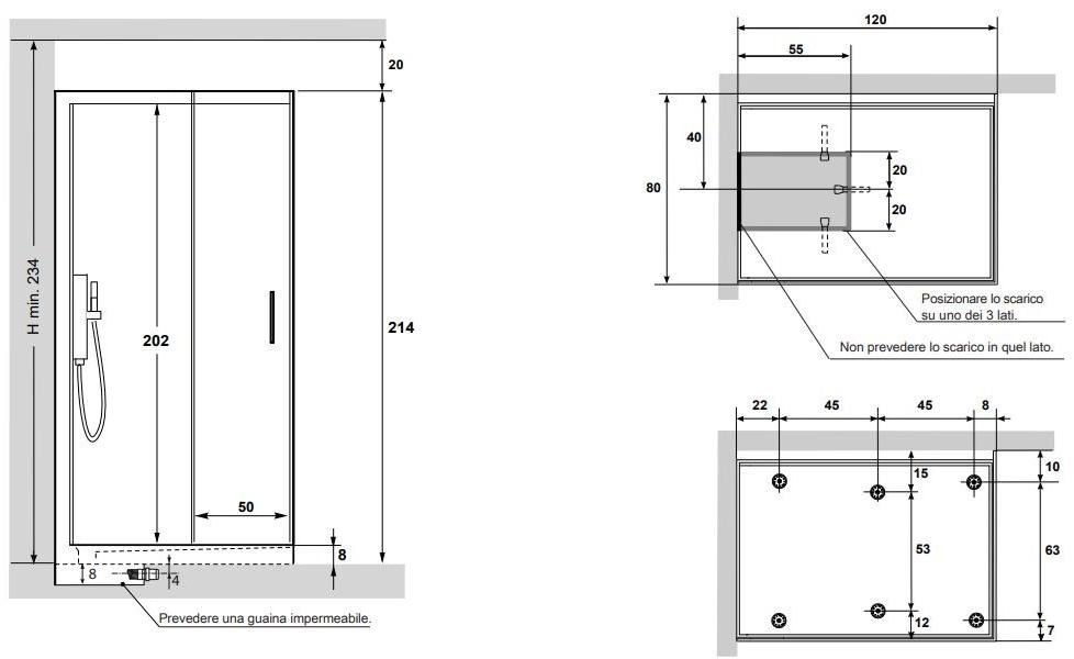 Gruppo Geromin Многофункциональная душевая кабина из хрусталя с турецкой баней Soul sun-id-1501817 - Вид №8