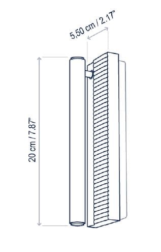 Регулируемый алюминиевый светодиодный настенный светильник Bover Arid ARCH-00136097 - Вид №6