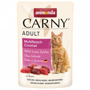 ПР0050433 Корм для кошек Carny Adult мясной коктейль пауч 85г Animonda