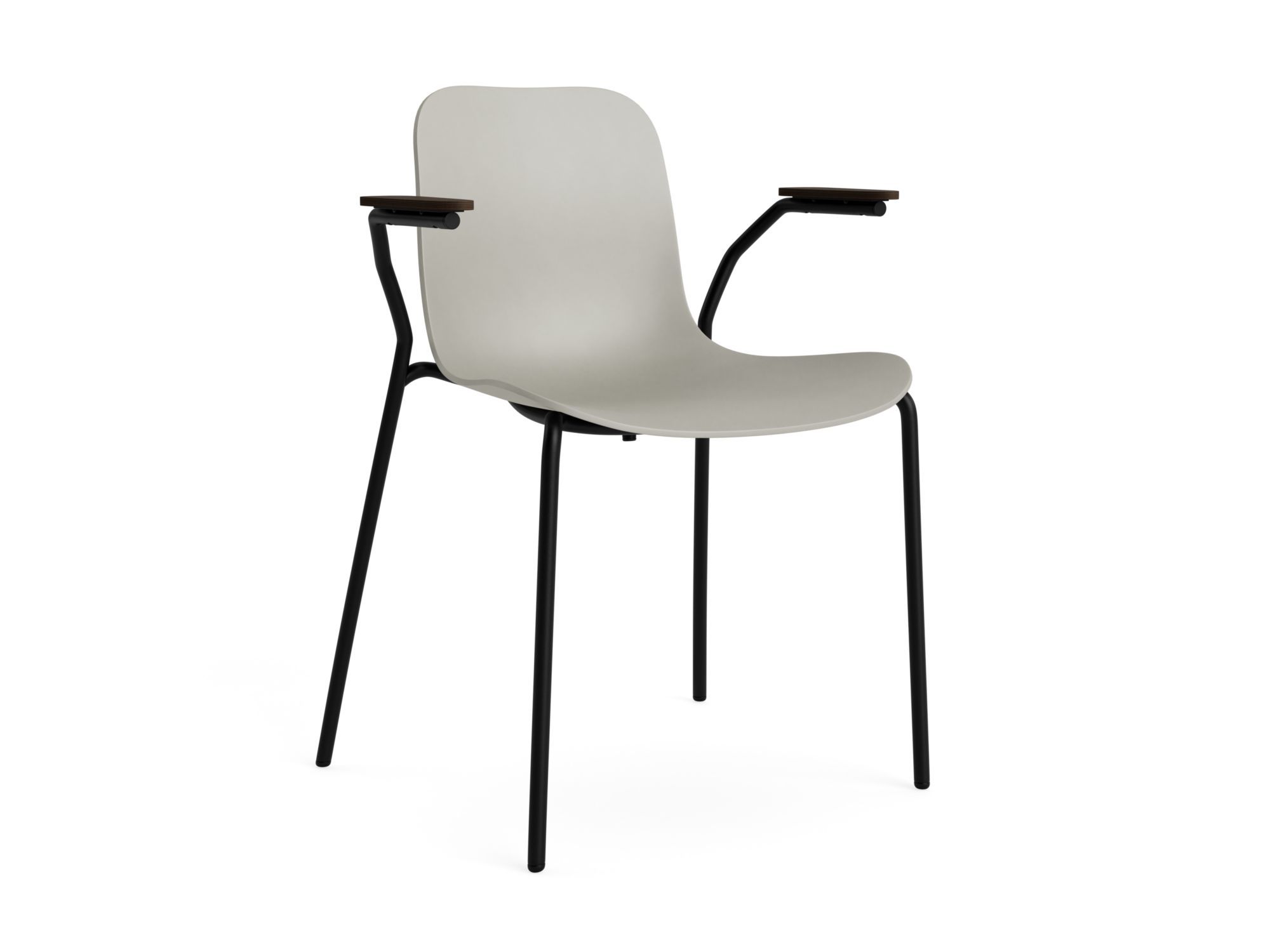 Пластиковый стул с подлокотниками NORR11 Langue ARCH-00132165 - Вид №2