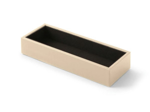 Кожаный лоток для ручек