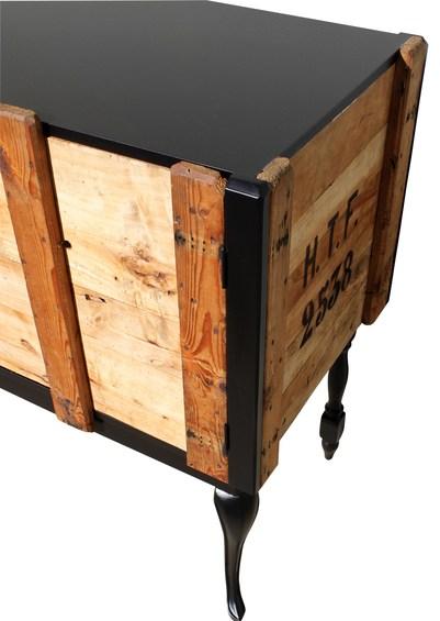 ICI ET LÀ Буфет из восстановленной древесины с распашными дверцами Rescue Tkm10 - Вид №2