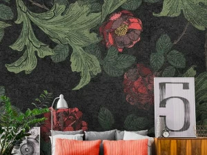 Tecnografica Водостойкие флизелиновые обои с цветочными мотивами I decorativi 65000