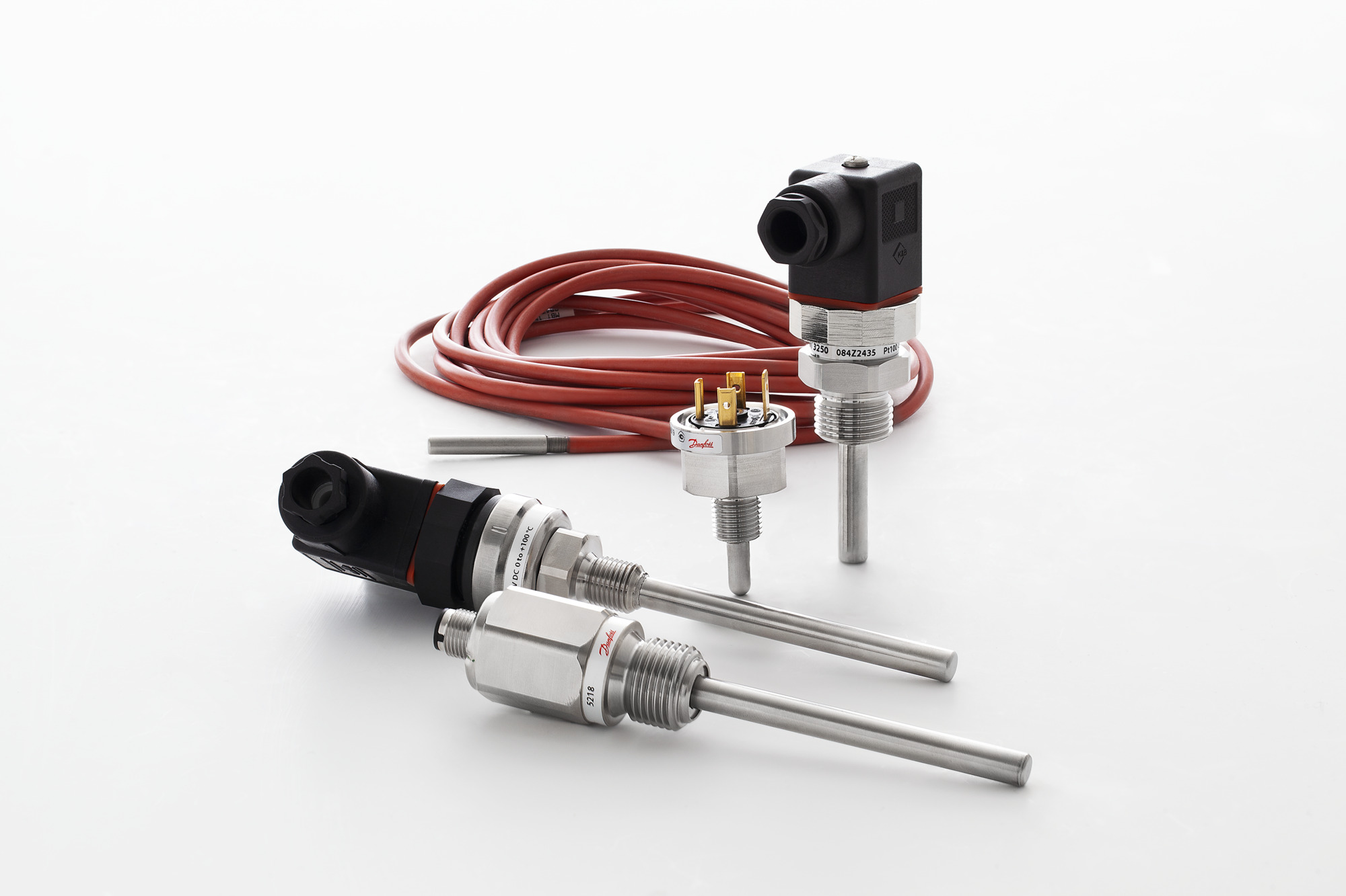 Danfoss MBT3560 — термопреобразователь сопротивления с унифицированным выходным сигналом 4-20 мА Датчик температуры MBT 3560 084Z4098  - Вид №78