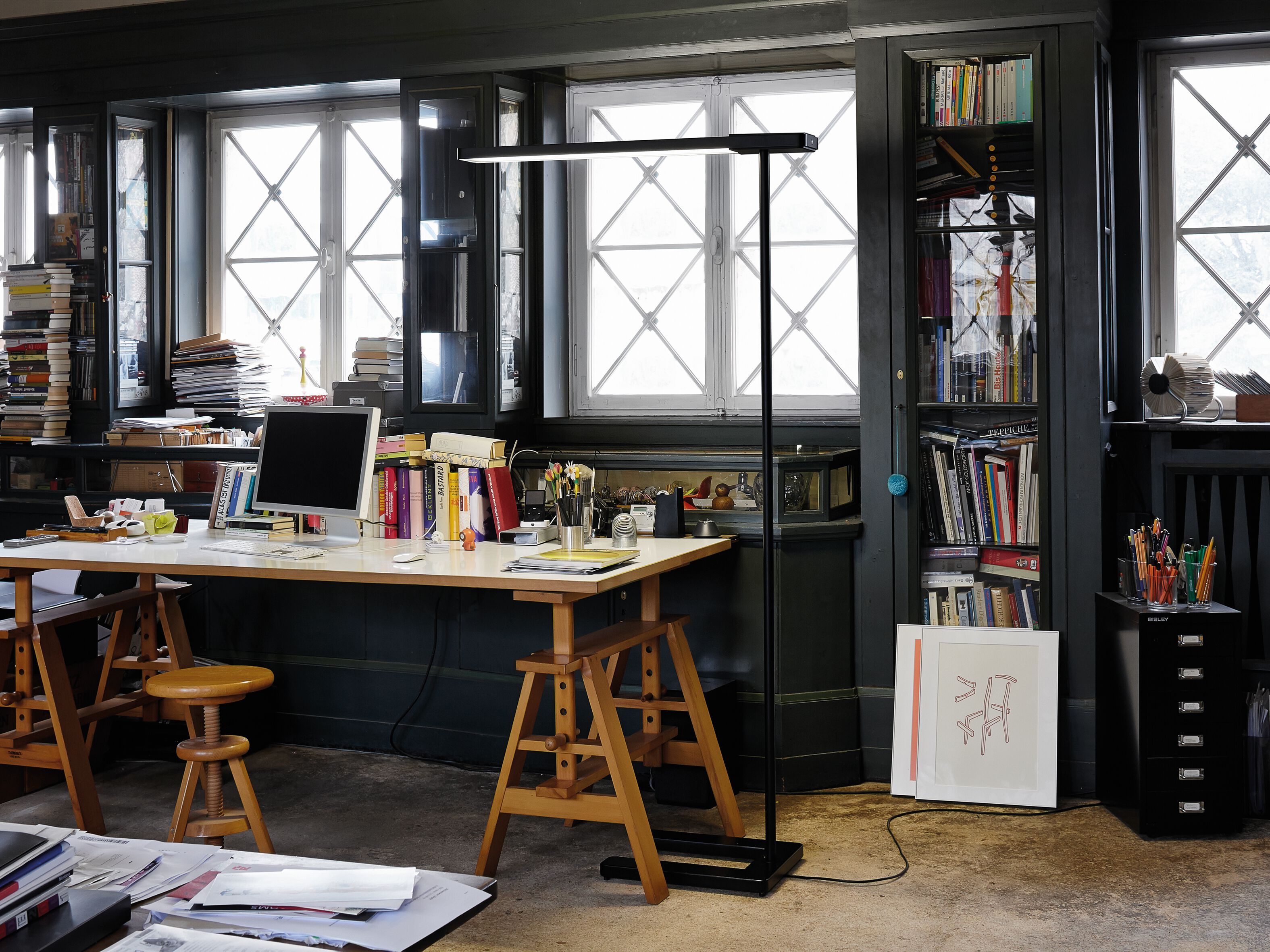 Алюминиевый светодиодный торшер serien.lighting SLICE2 ARCH-00084037 - Вид №3