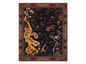 Прямоугольный ковер ручной работы