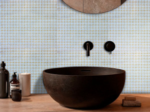 Обои с рисунком из целлюлозного волокна