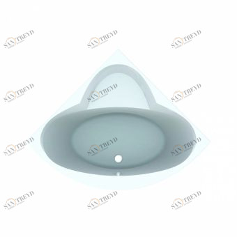 Угловая ванна 135 Keramag Renova № 1 657300000 