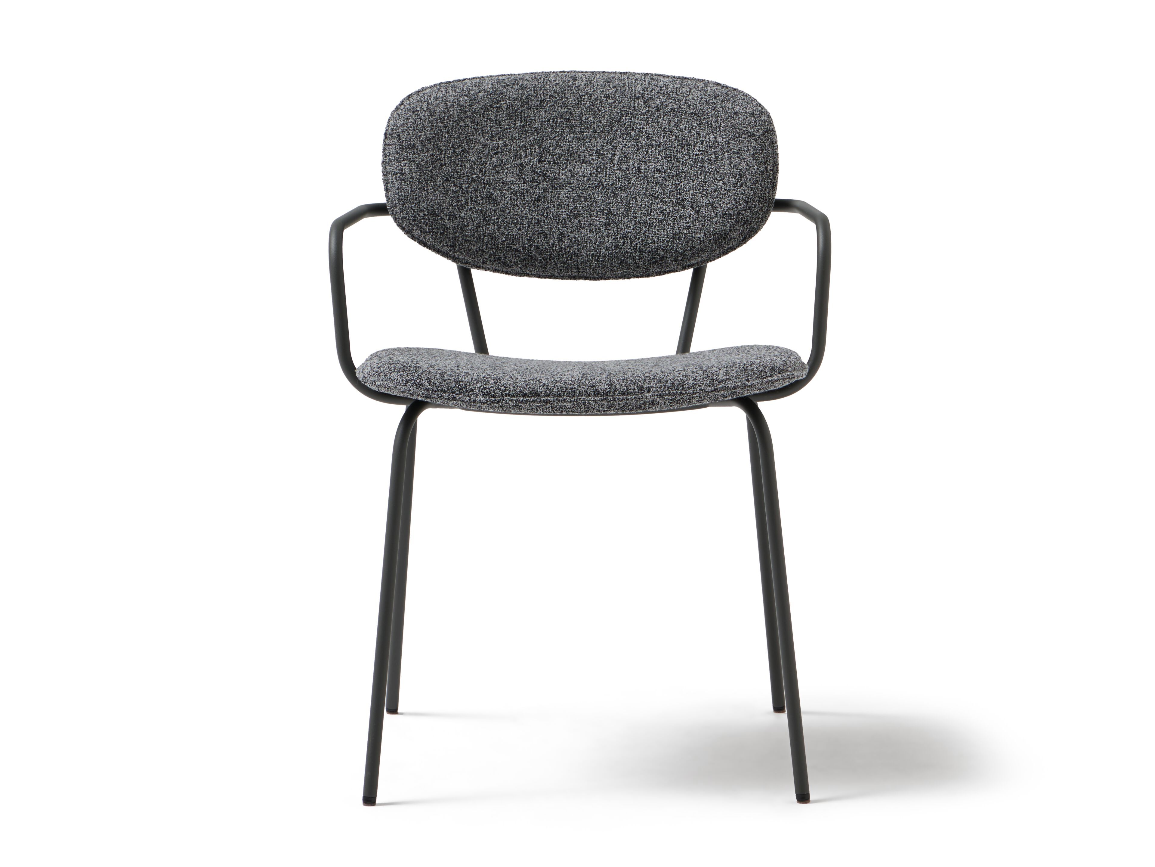 Мягкий тканевый стул с подлокотниками MOBLIBERICA Silueta ARCH-00108279 - Вид №2