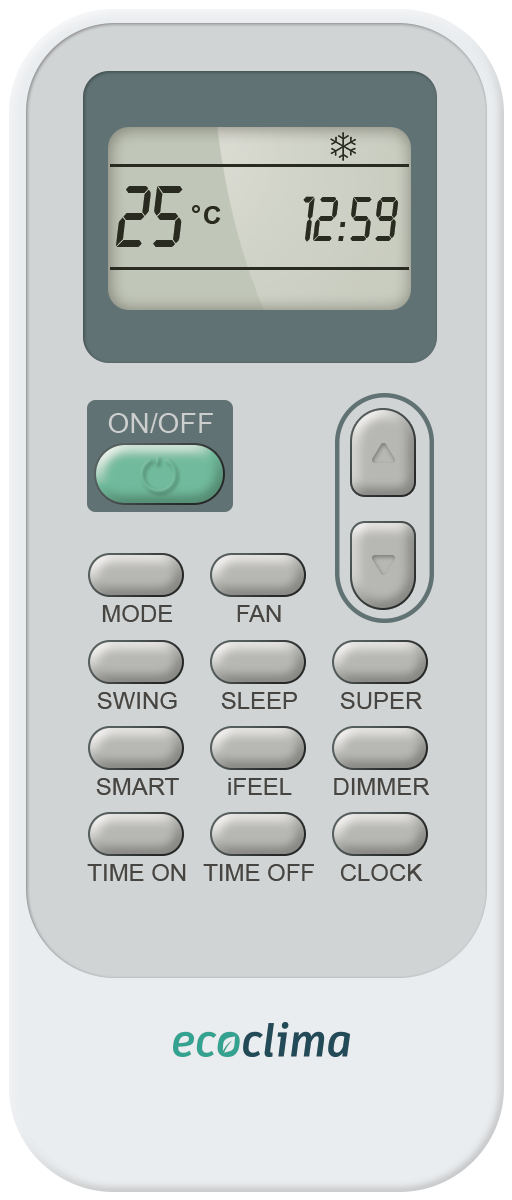 9092920 Кондиционер настенный сплит-система Ecoclima ECW-HE09/AA-4R2/EC-HE09/A-4R2 белый STDN-0122345 - Вид №2