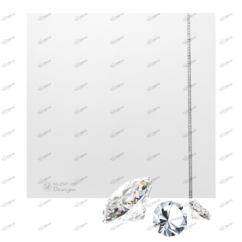 Накладной вентилятор Soler Palau SILENT-100 CZ DESIGN SWAROVSKI 5210622300