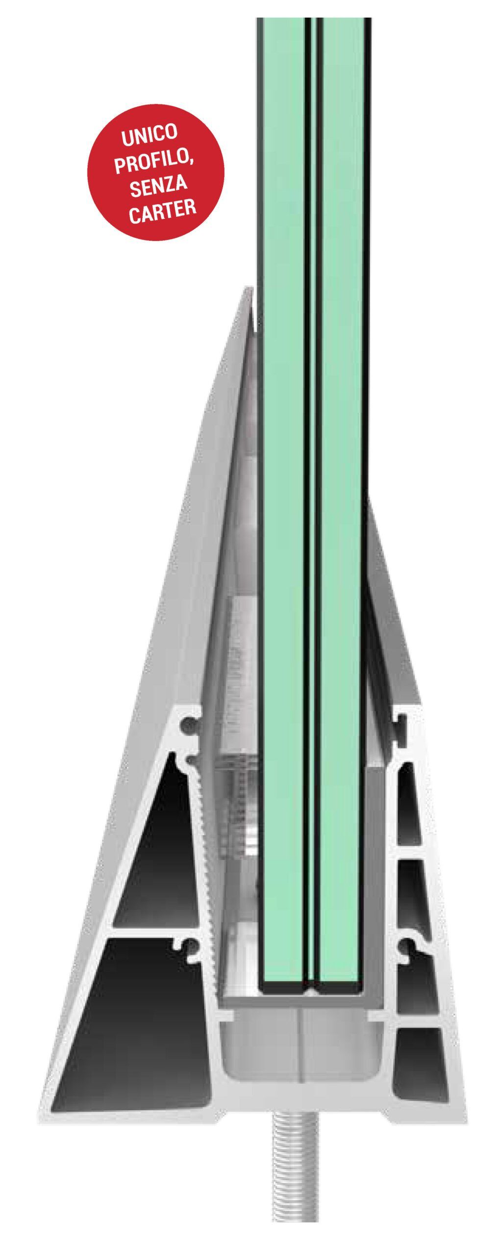 Стеклянные ограждения для стен FARAONE Нимфа ARCH-00065987 - Вид №3